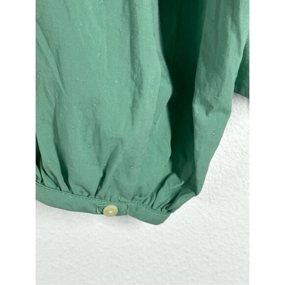 UNIVERSAL THREAD Bohemian Women’s Blouse SIZE XXL GREEN TIE Neck Prairie - Picture 7 of 14